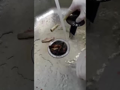 2800r/min 200*200*400mm مواد دفع زباله با سوئیچ اختیاری